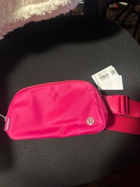 lululemon athletica Raspberry Pink Waist Bag